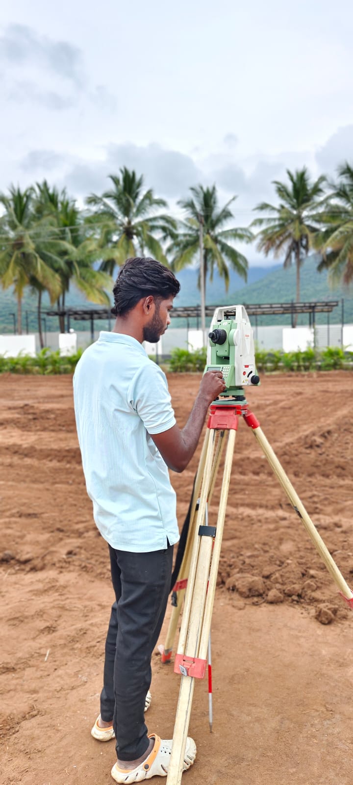 Land Contour Survey and Elevation Mapping Ramanathapuram